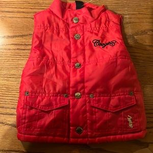 coogi vest unisex. 2 snap pockets Coogi cool design